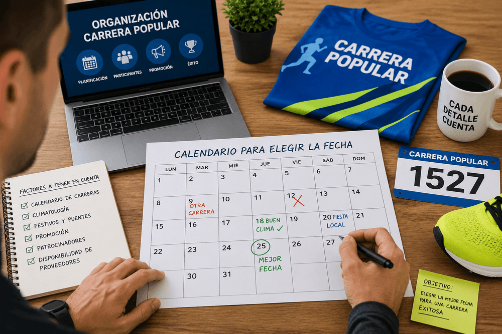 cuando es la mejor fecha para una carrera popular