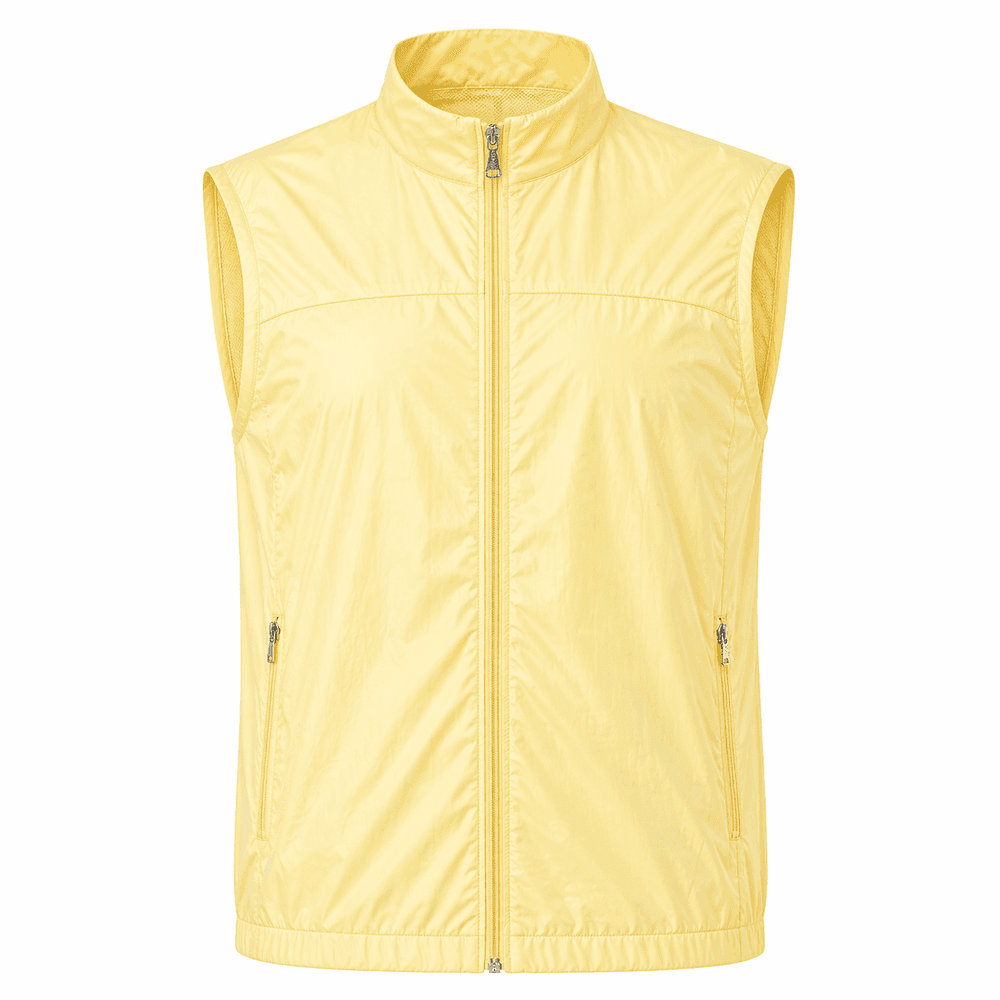 chaleco running amarillo