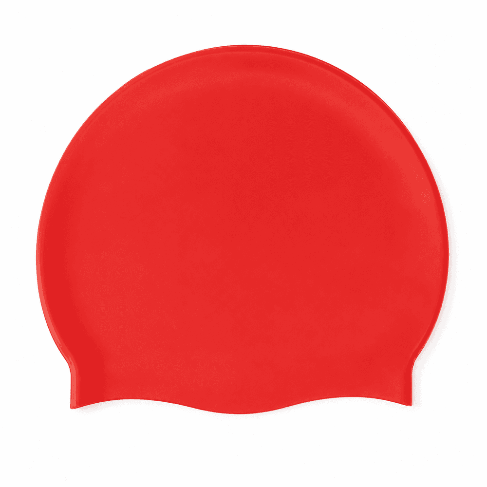 gorro de silicona en rojo personalizado