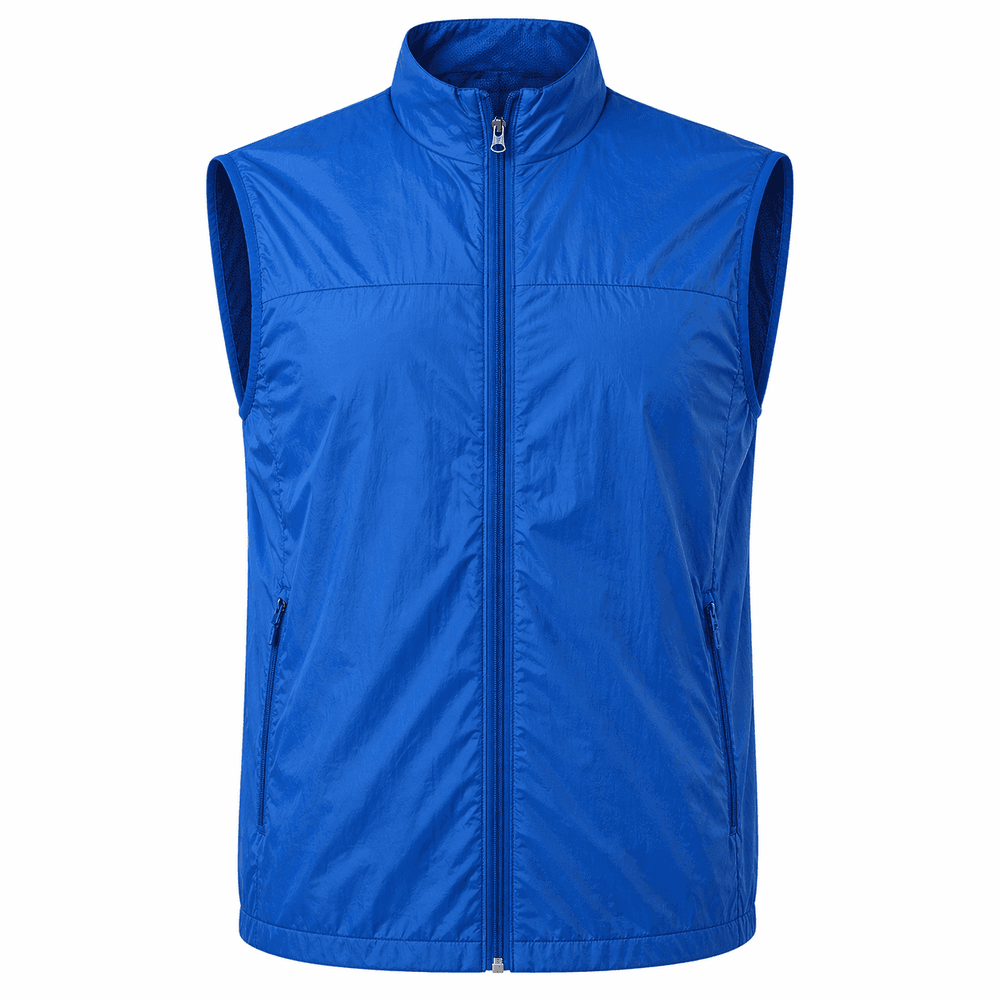 chaleco running azul 