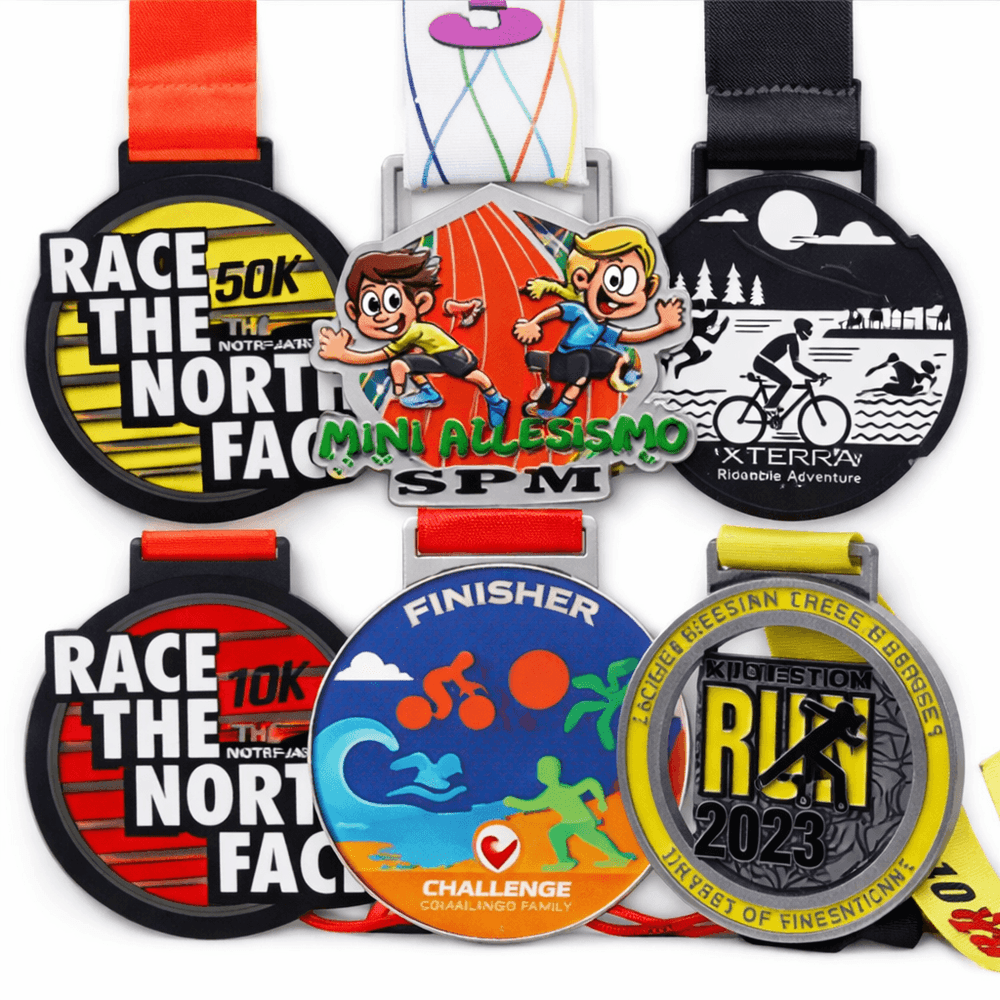 Medallas personalizadas para evento deportivo