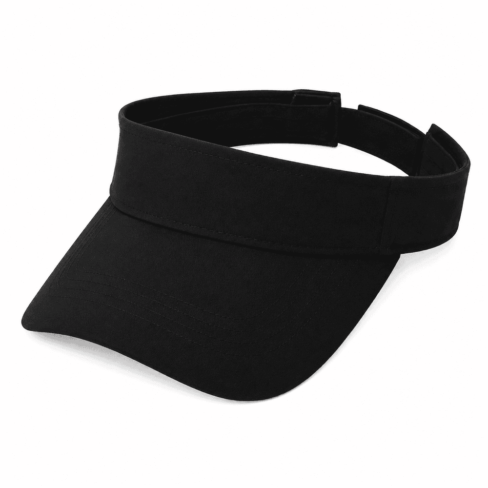 visera personalizada en color negro