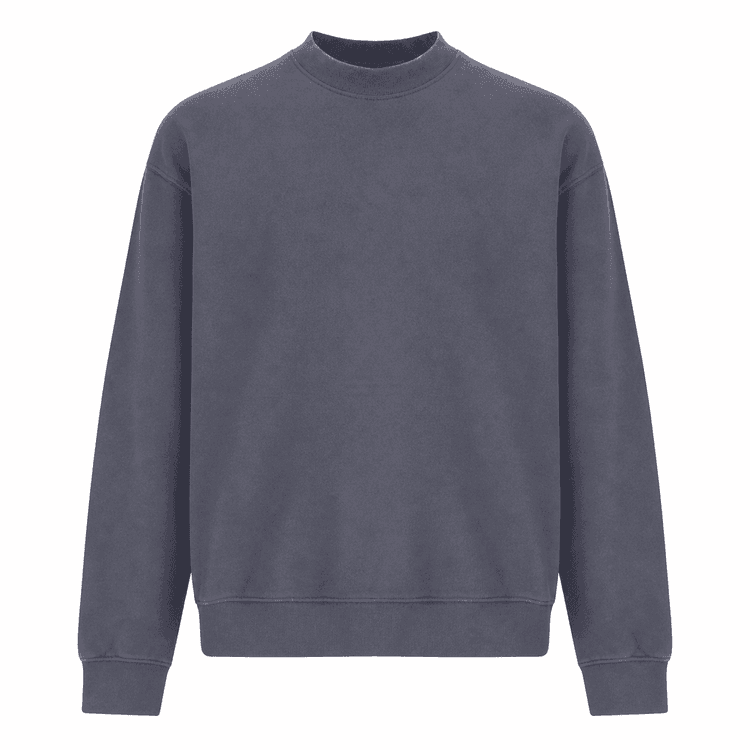 sudadera modelo teleno color plomo personalizada