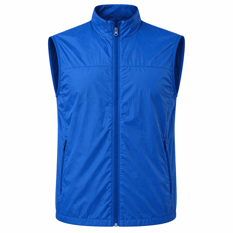 chaleco running azul 