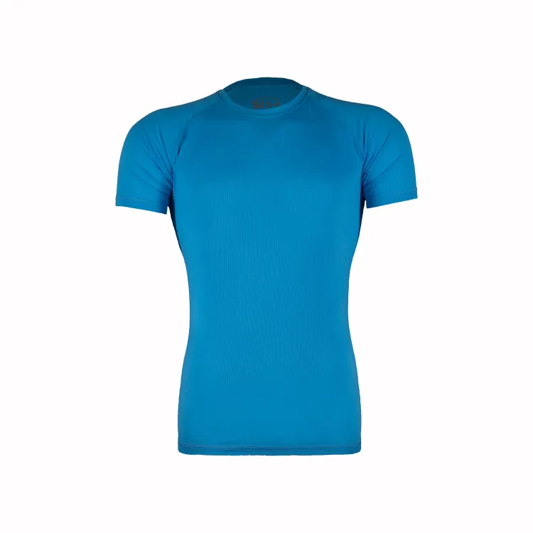 camiseta tecnica modelo start azul delante