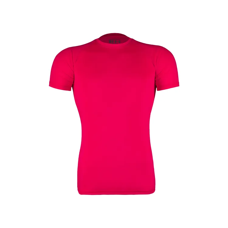 camiseta tecnica modelo start rosa delante