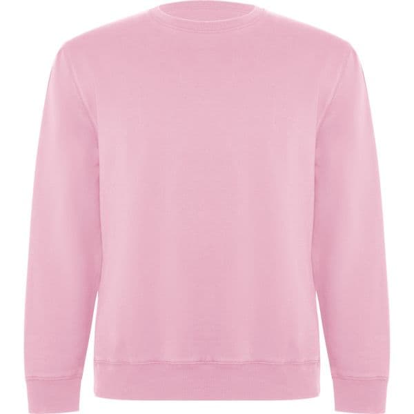 sudadera sin capucha modelo batian color rosa