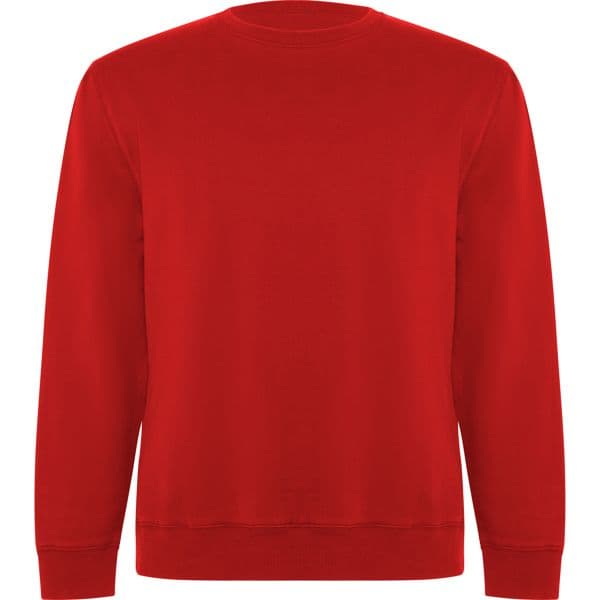 sudadera sin capucha modelo batian roja