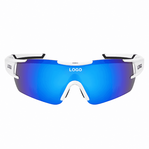 gafas de running en blanco imagen frontal