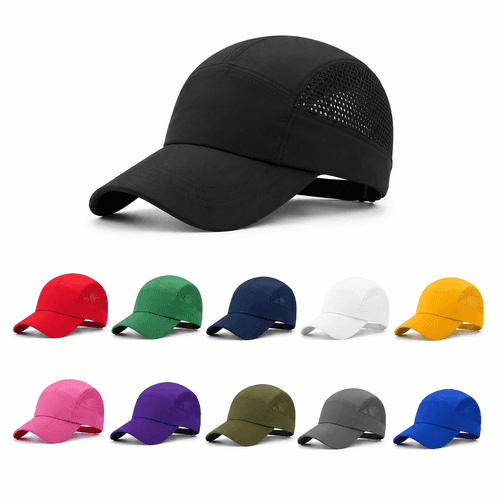 gorras tranpirables en distintos colores