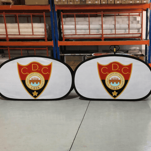 golf banner personalizado para equipo de futbol