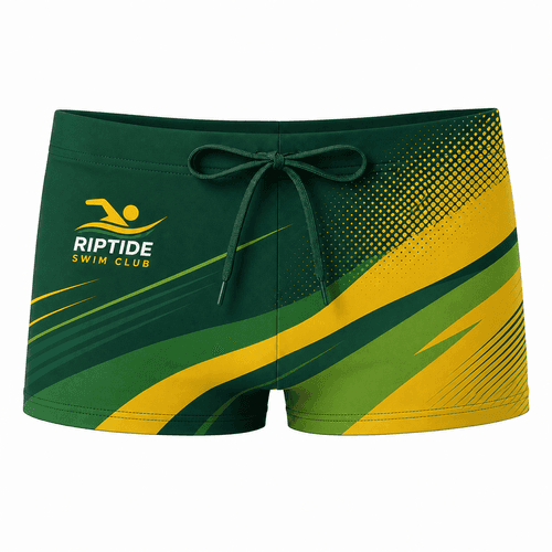 boxer diseño full print en amarillo