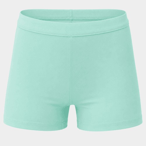 mallas cortas running verde menta