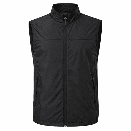 chaleco running negro