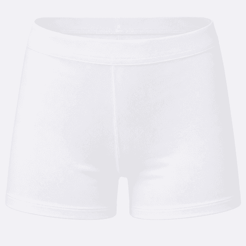 mallas cortas running blancas