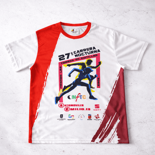 camiseta full print nocturna