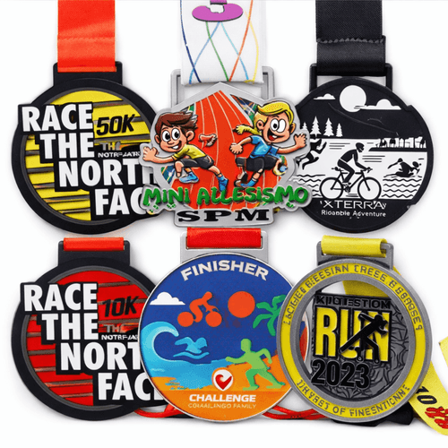 Medallas personalizadas para evento deportivo