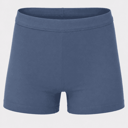 mallas cortas running azul claro