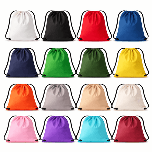 variedad de colores de las gymsacks