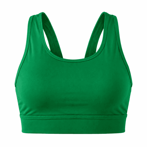 top de running de mujer en verde
