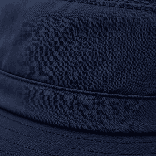 detalle de la tela del sombrero pescador