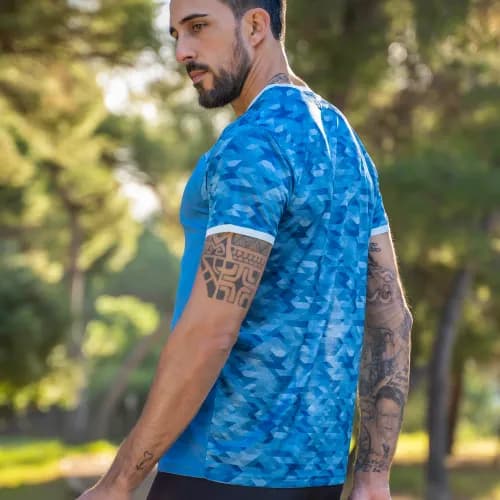 Camiseta Diamond Azul - Imagen 3