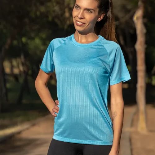 camiseta tecnica modelo start azul