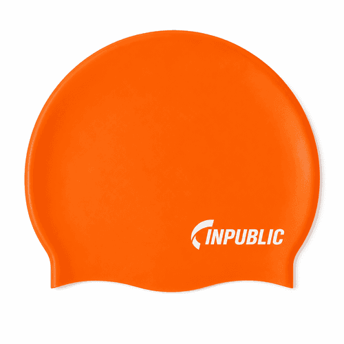 gorro de silicona personalizado con marca de inpublic