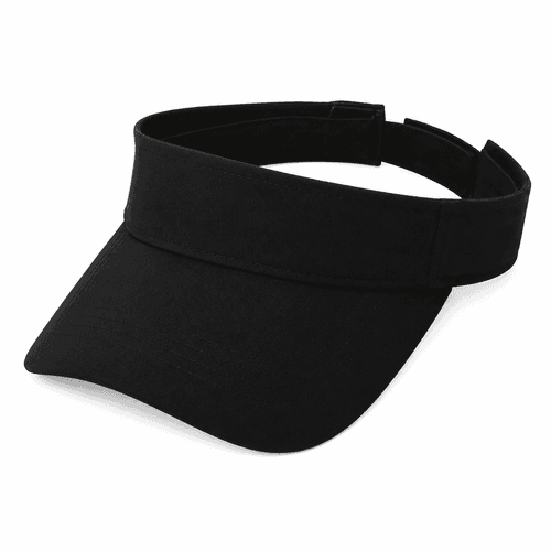 visera personalizada en color negro