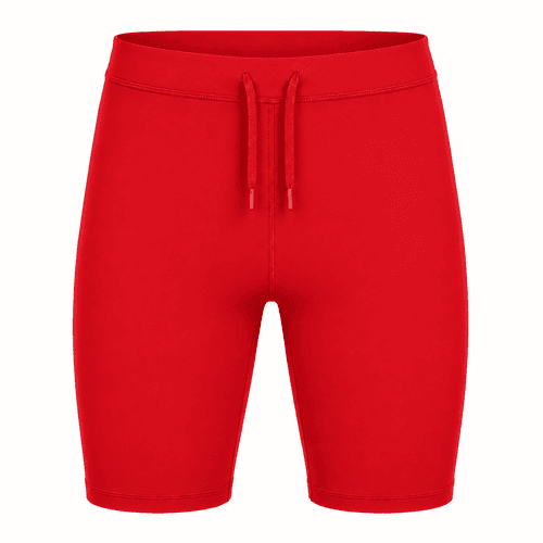 mallas cortas de hombre en rojo