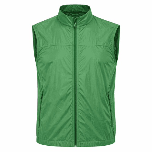 chaleco running verde