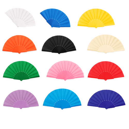 abanicos colores personalizados
