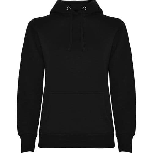 sudadera con capucha modelo woman negro