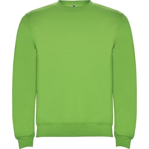 sudadera sin capucha clasica verde oasis