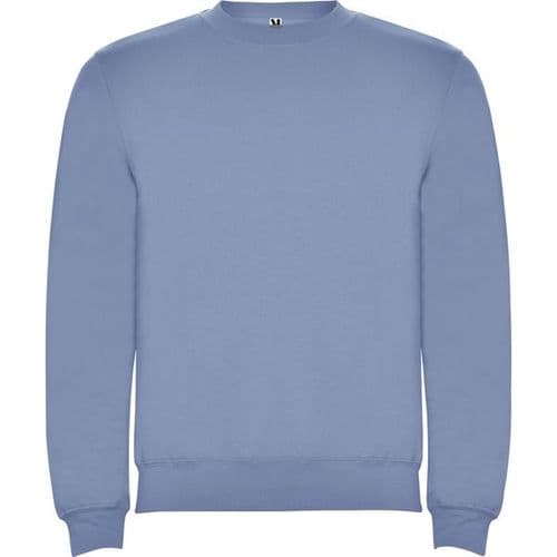sudadera sin capucha clasica azul zen