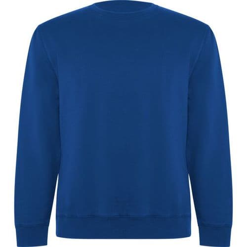 sudadera sin capucha modelo batian azul