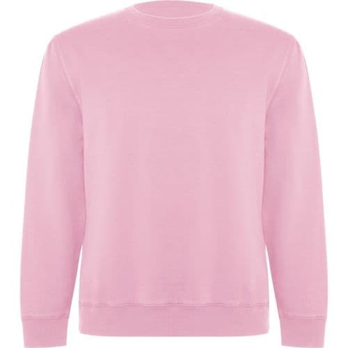 sudadera sin capucha modelo batian color rosa