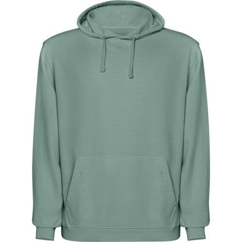 sudadera con capucha modelo kenia en verde