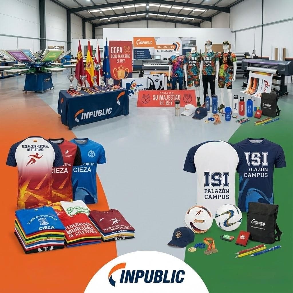 Ejemplos de productos personalizados y camisetas deportivas