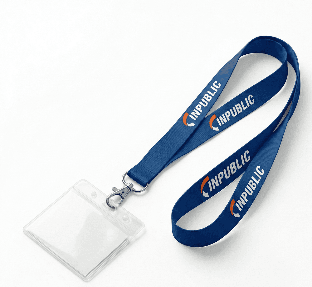 Lanyard Ejecutivo INPUBLIC – Cinta de Acreditación Premium