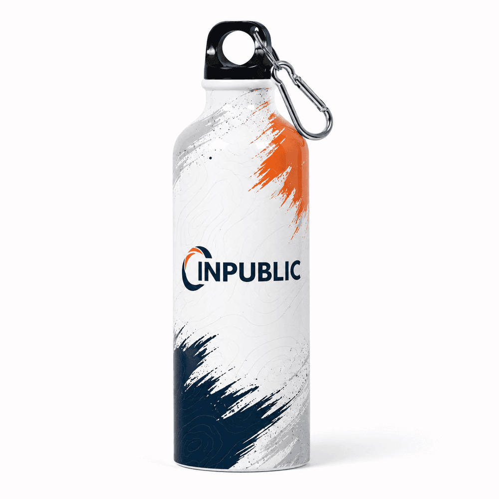 botella con diseño full print