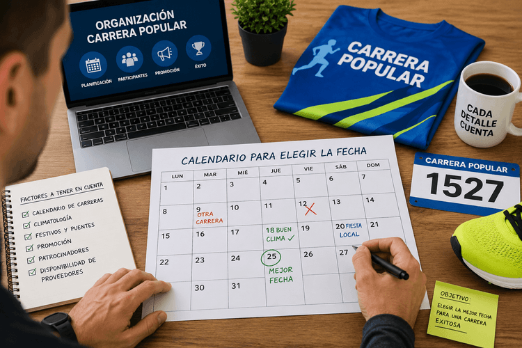 cuando es la mejor fecha para una carrera popular